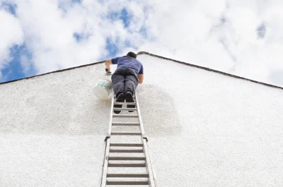 Peinture extérieure à Ferrière-Larçon — façades et ravalement